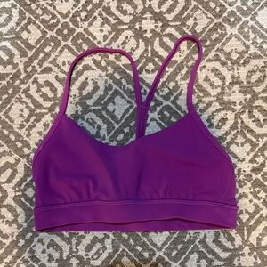 Purple Sports Bra